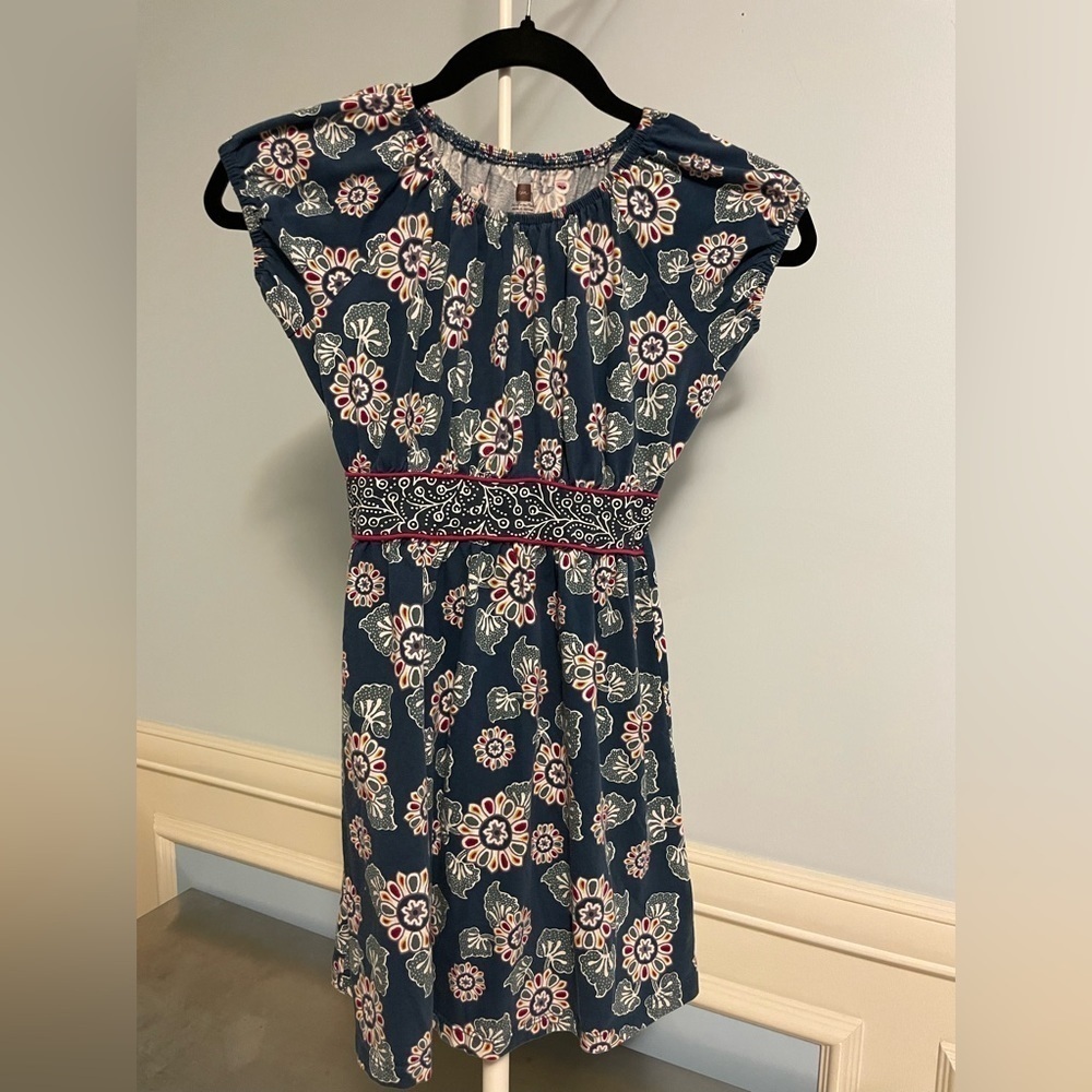 Tea Collection - Girl - blue flower dress